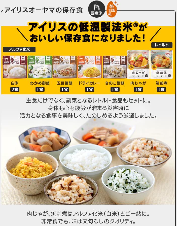 ローリングスストックにピッタリのアイリスオーヤマの43点セット